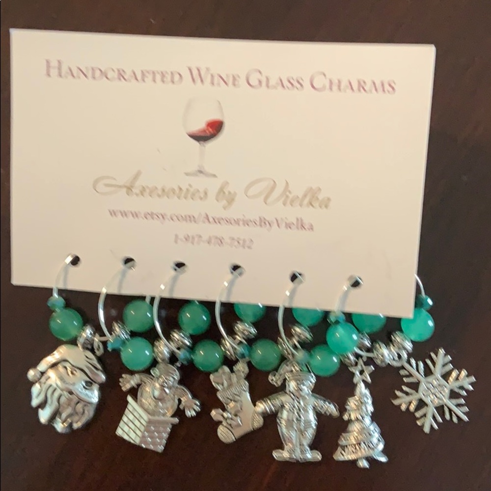 Handmade Wine Glass Charms